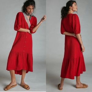 Anthropologie Scarletta Maxi Dress